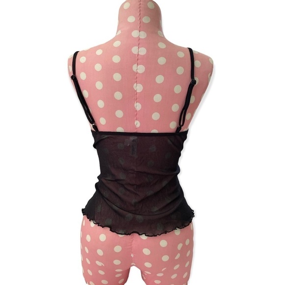 Vintage Victoria’s Secret micro mesh cami and panty set - Picture 8 of 11